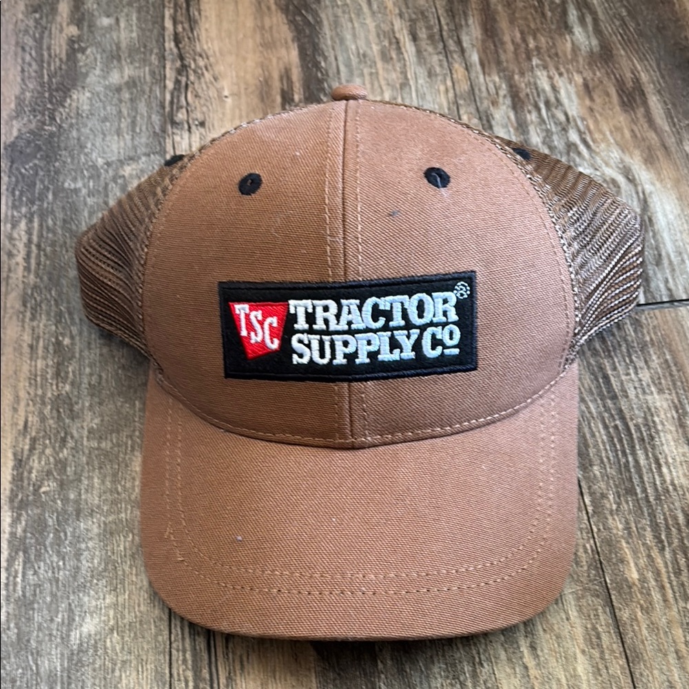 Tractor Supply Co Brown Mesh Cap
